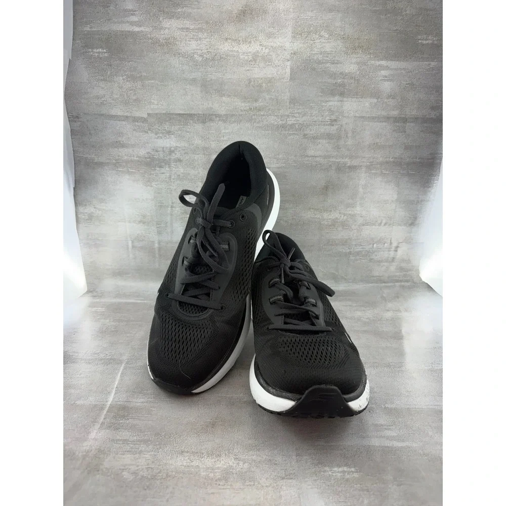 Skechers Men GOrun Arch Fit Pure 4 Black White Running Shoes 246082 Size 12
